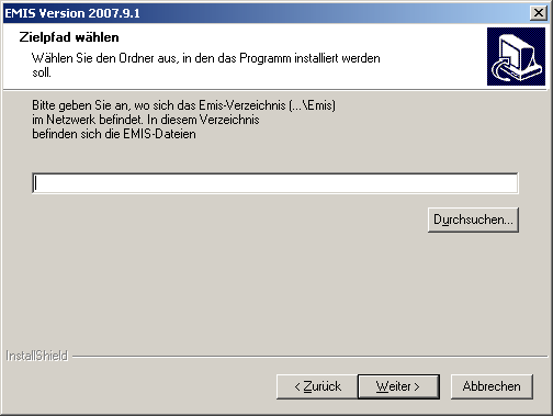 Emis install pfad.png