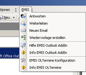 Outlook emis addin menu.jpg